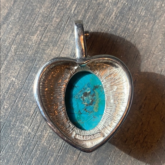 925 Espo Sig Joseph Esposito Hallmark Turquoise - Picture 4 of 4